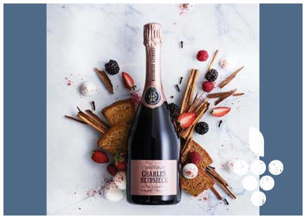 Platz 1 für Charles Heidsieck Rosé Reserve!